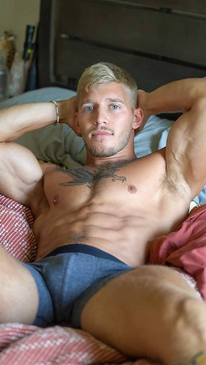 BradJ sexy blond hunk — 23