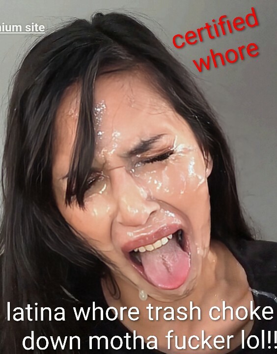 Swallowing bukkake face whore trash fuckers — 11