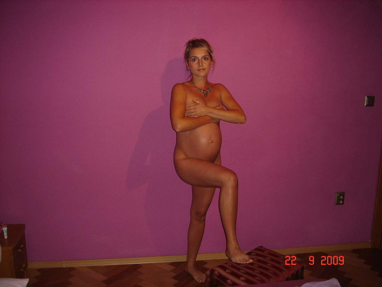 Blonde Czech preggo — 15
