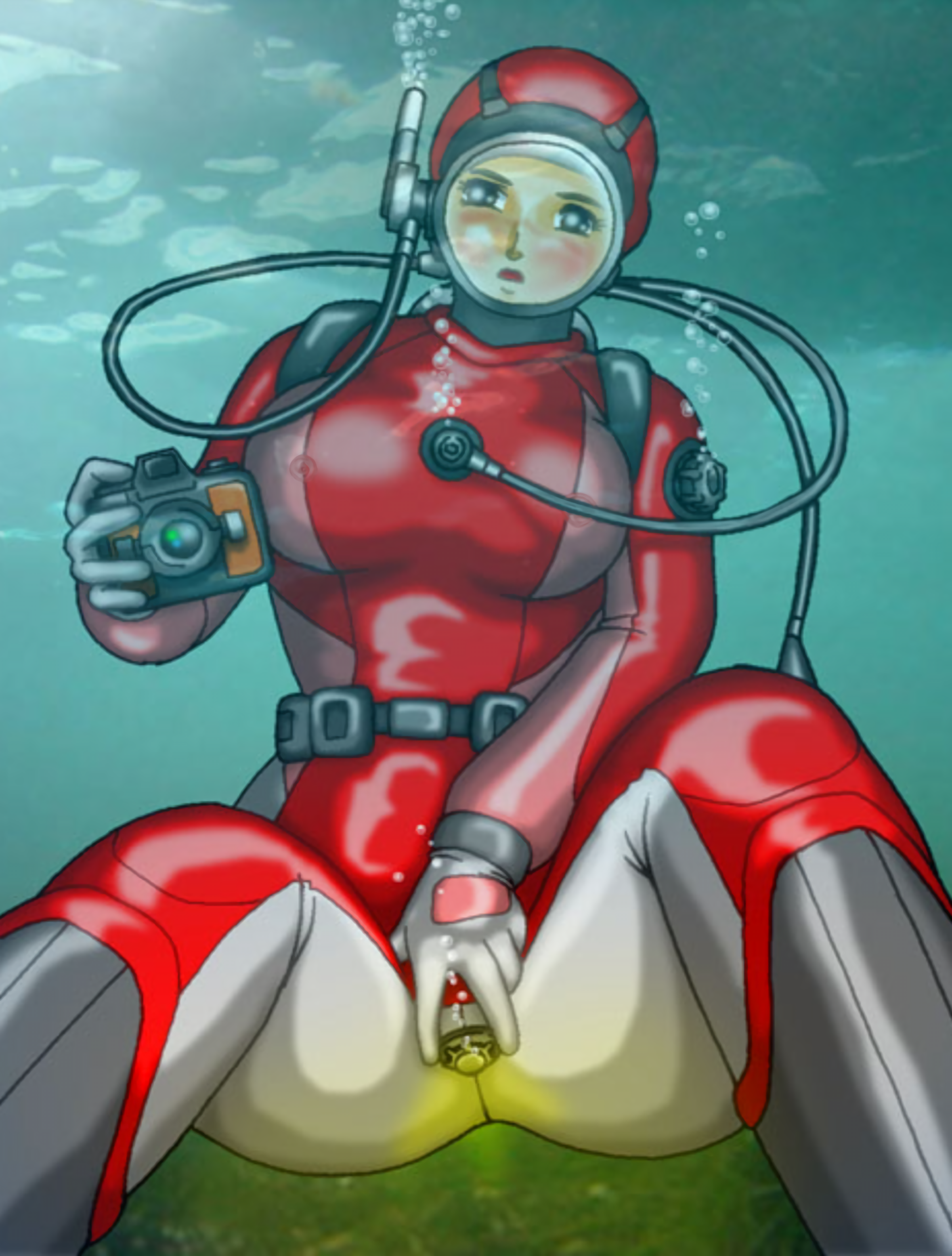Uncensored Uzushio Underwater Adult Scuba Pictures — 22