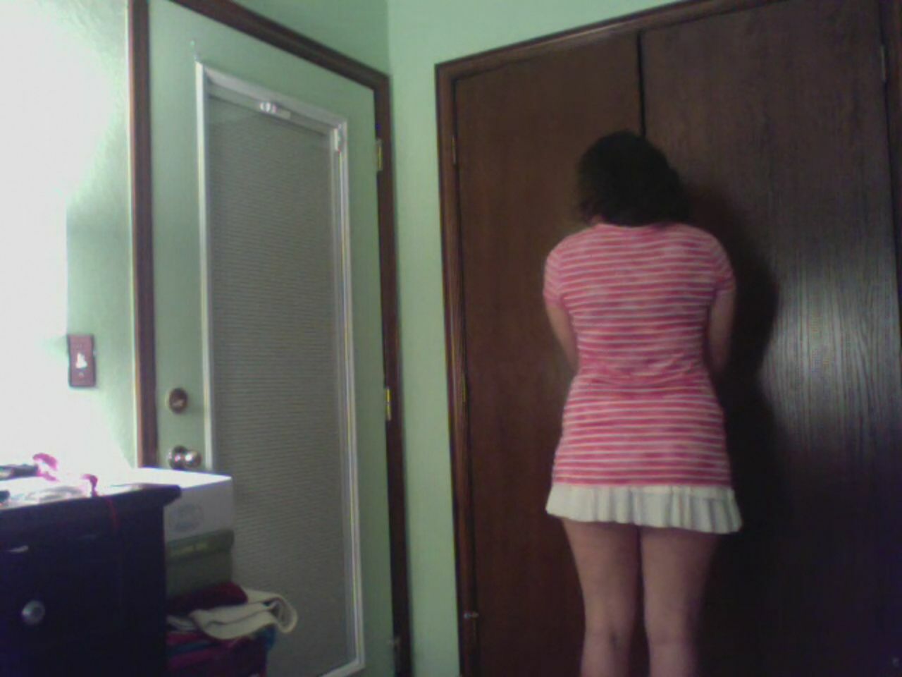 20yo ex girlfriend strips naked on webcam for bf 2 — 18