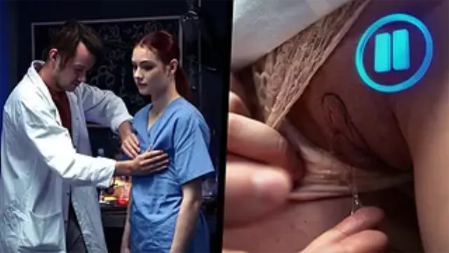 18 Yo Teen Matty Mila Perez Pranked by Her Boss - Coworker Babe Frozen In Time
